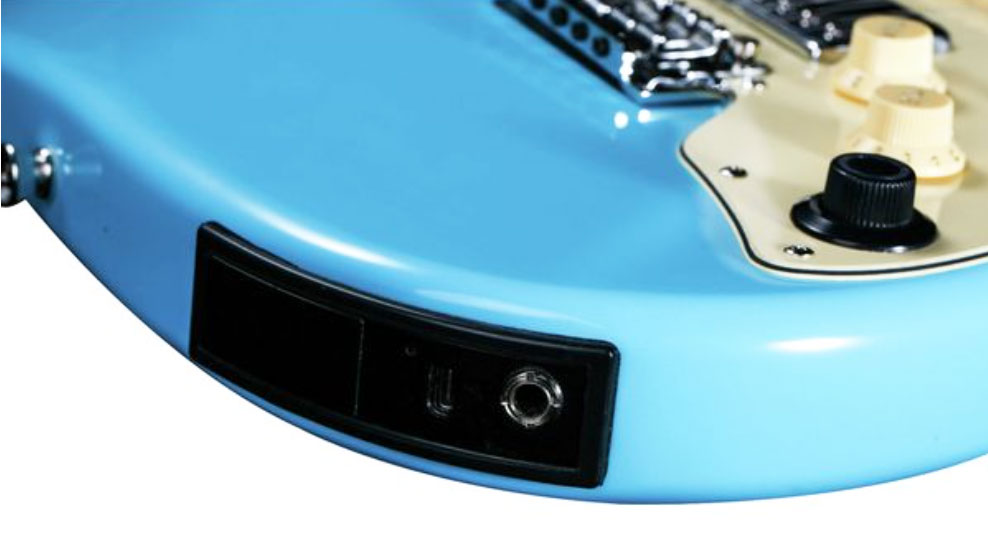 Mooer Gtrs S801 Hss Trem Mn - Sonic Blue - Midi-/Digital-/Modeling Gitarren - Variation 3