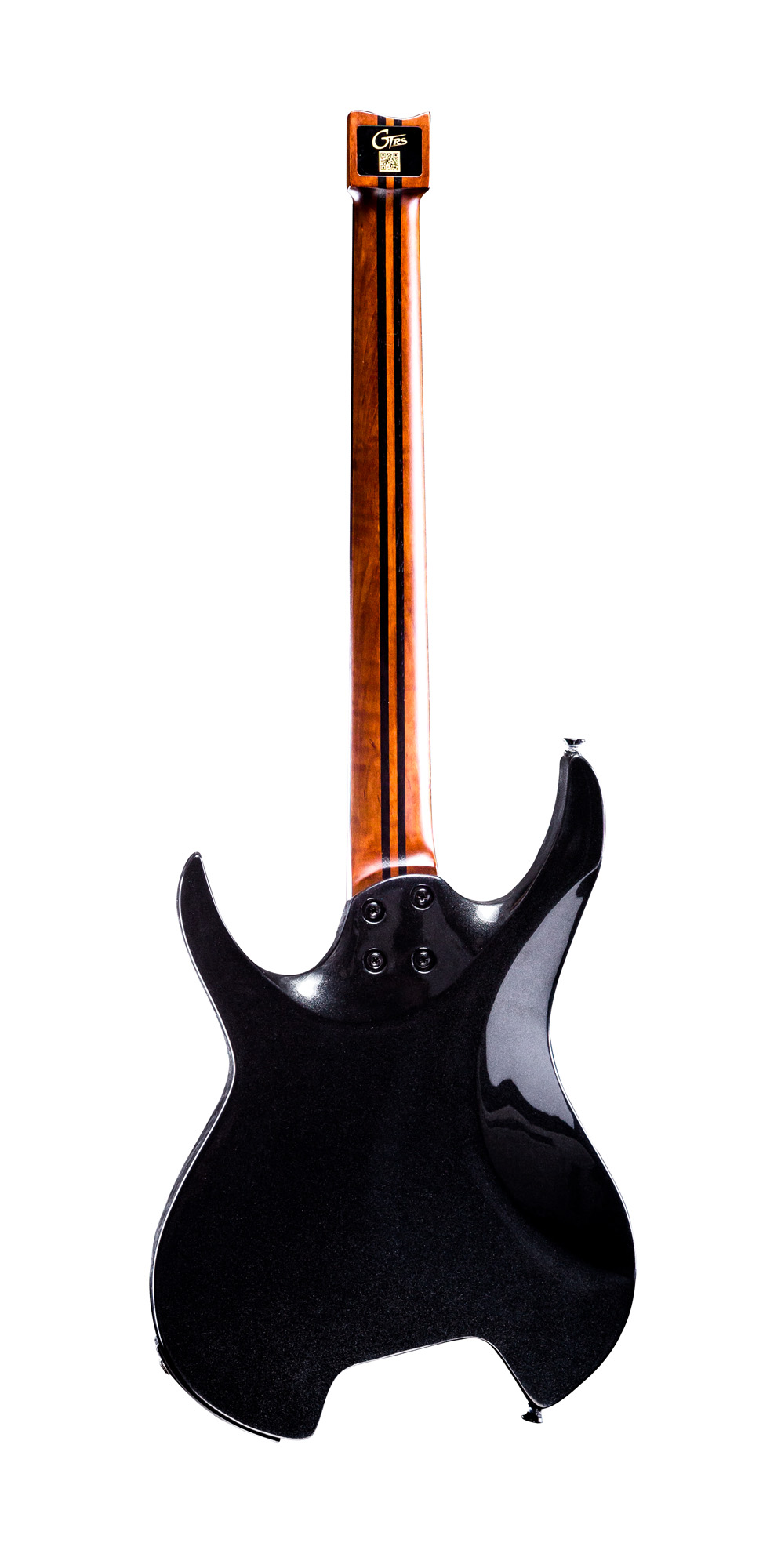 Mooer Gtrs W800 Pro Intelligent Guitar Hh Ht Rw - Pearl Black - Midi-/Digital-/Modeling Gitarren - Variation 1