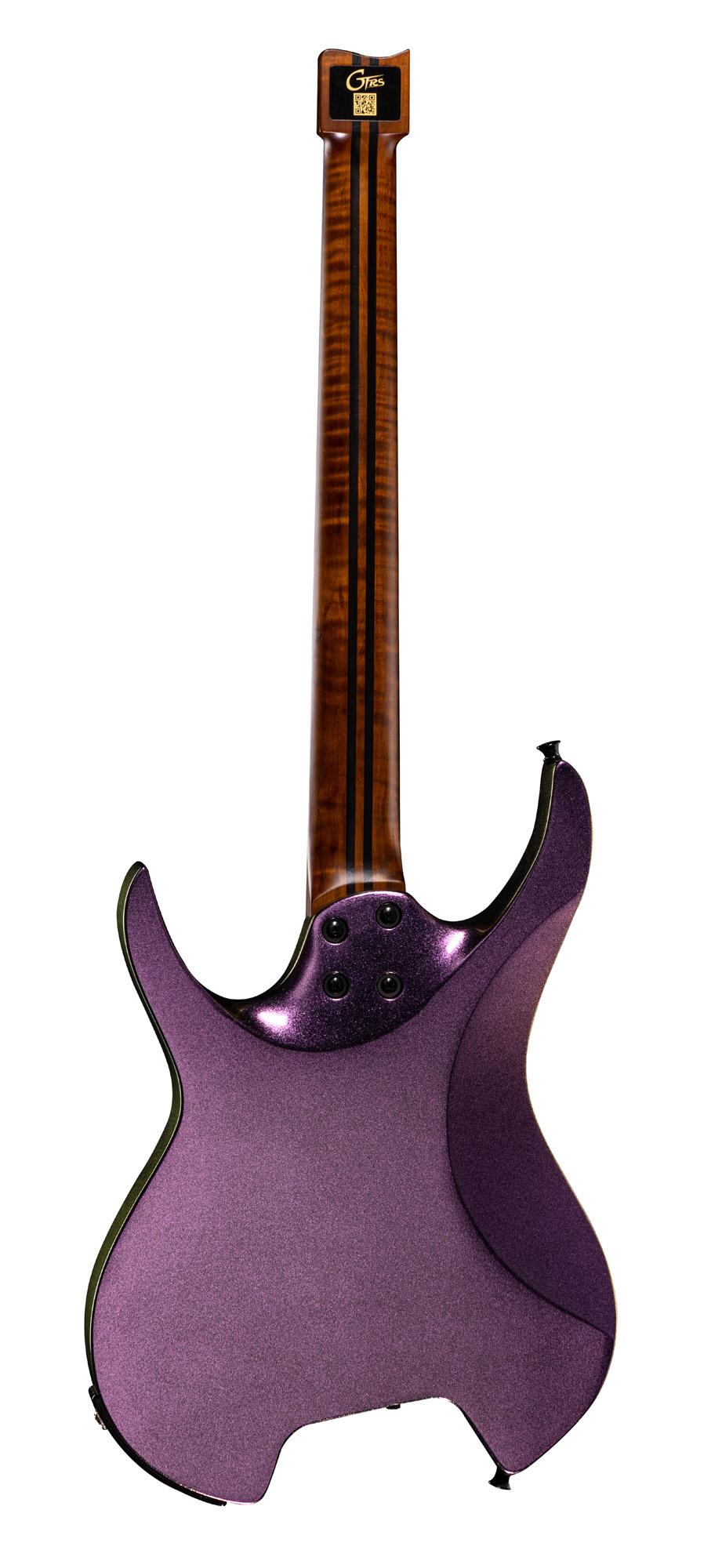 Mooer Gtrs W900 - Hh Fanfret - Aurora Pink - E-Gitarre aus Metall - Variation 1