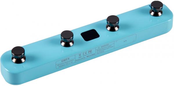 Volume/booster/expression effektpedal Mooer GWF4 GTRS Wireless Footswitch - Sonic Blue