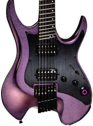 E-gitarre aus metall Mooer GTRS-W900 - Aurora pink