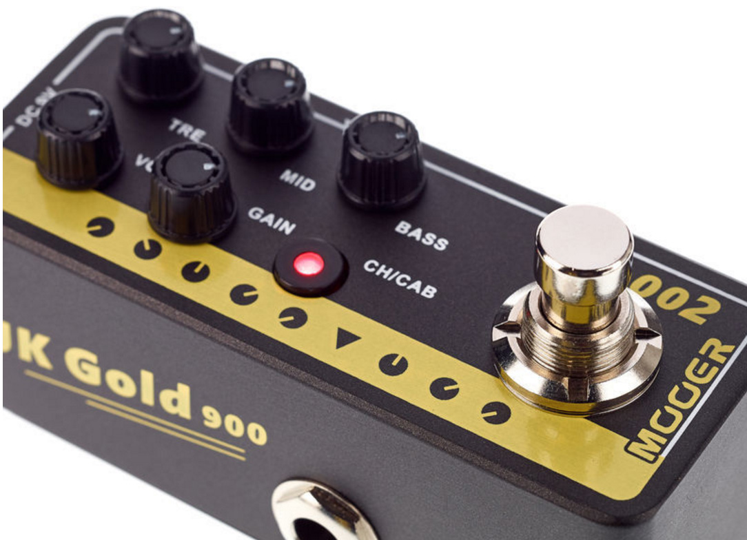 Mooer Micro Preamp 002 Uk Gold 900 Marshall Jcm900 - Elektrische PreAmp - Variation 2