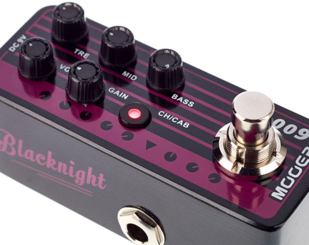 Mooer Micro Preamp 009 Blacknight Engl Blackmore - Elektrische PreAmp - Variation 2