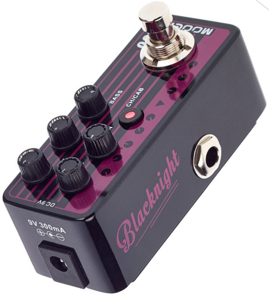 Mooer Micro Preamp 009 Blacknight Engl Blackmore - Elektrische PreAmp - Variation 3