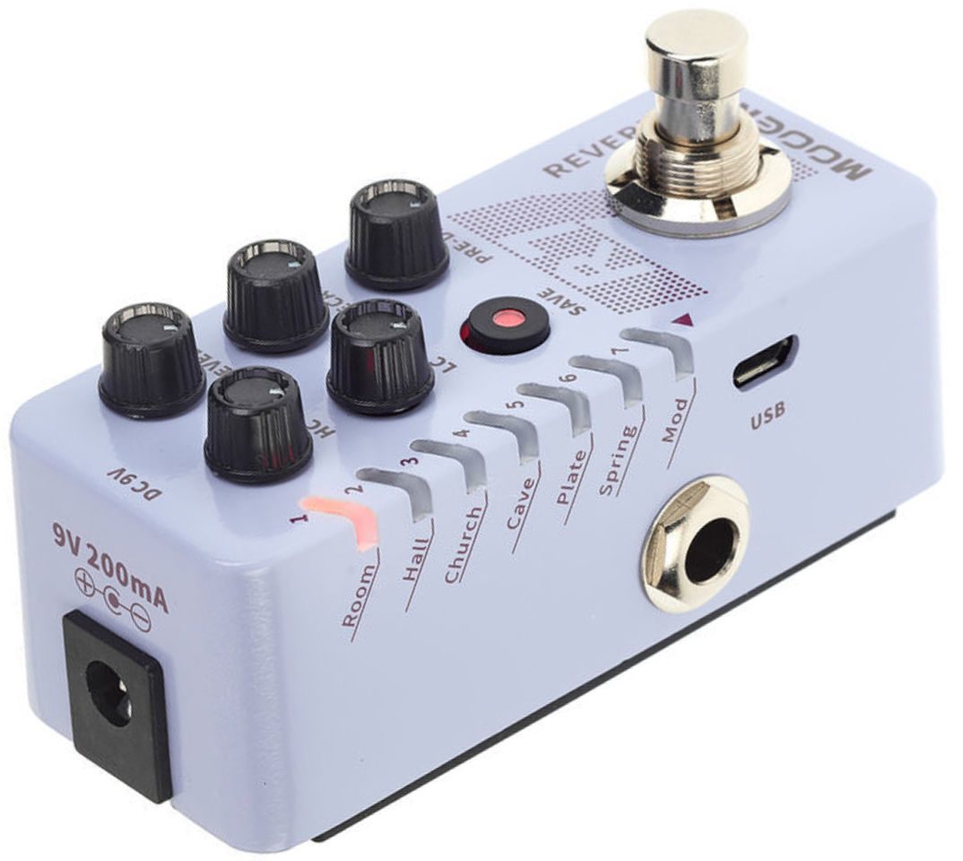 Mooer R7 Reverb - Reverb/Delay/Echo Effektpedal - Variation 1