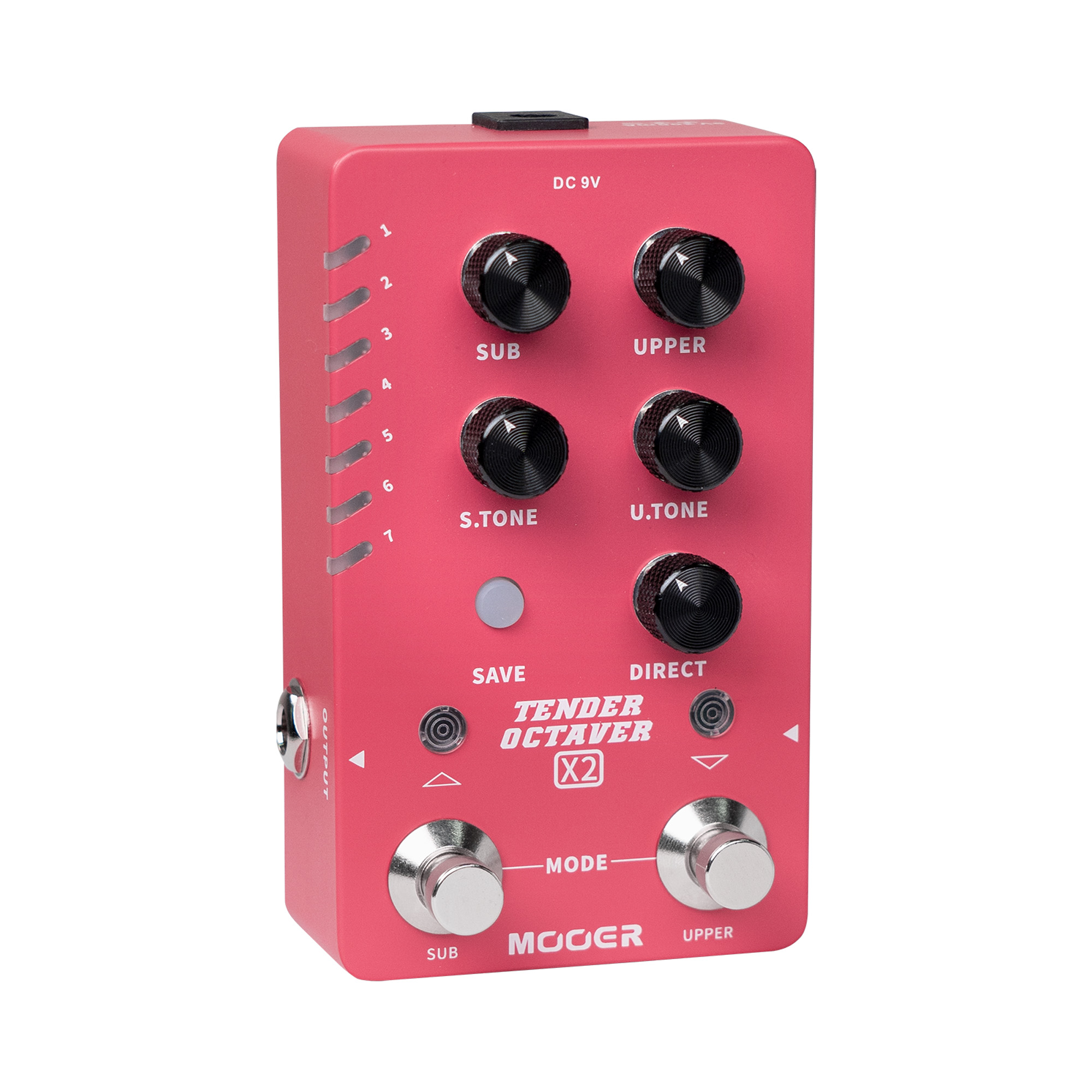 Mooer Tender Octaver X2 - Harmonizer Effektpedal - Variation 1