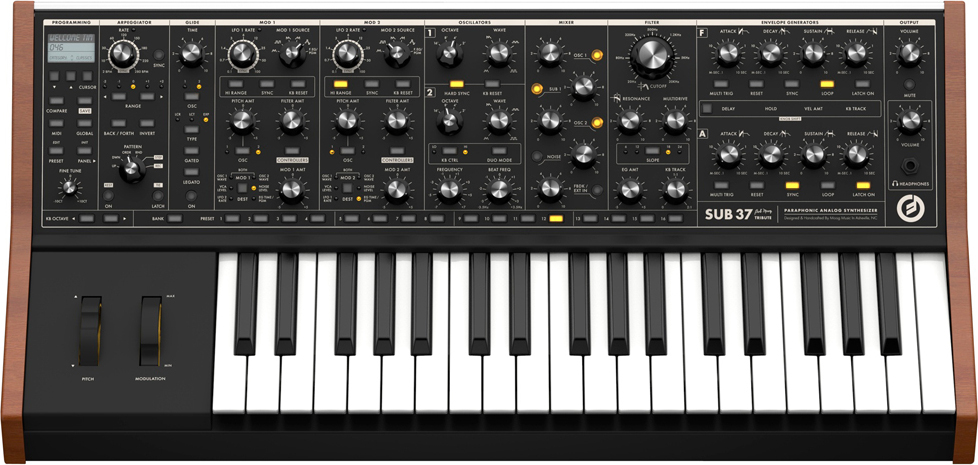 Moog Sub 37 Tribute Ed - Synthesizer - Main picture