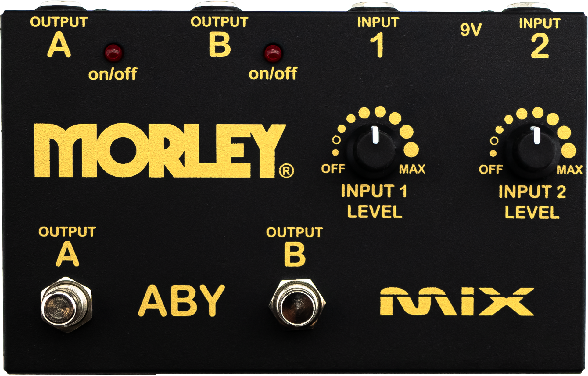 Morley Aby Mix Gold Series Switcher Avec Volume 2 Entrees 2 Sorties - Fußschalter & Sonstige - Main picture