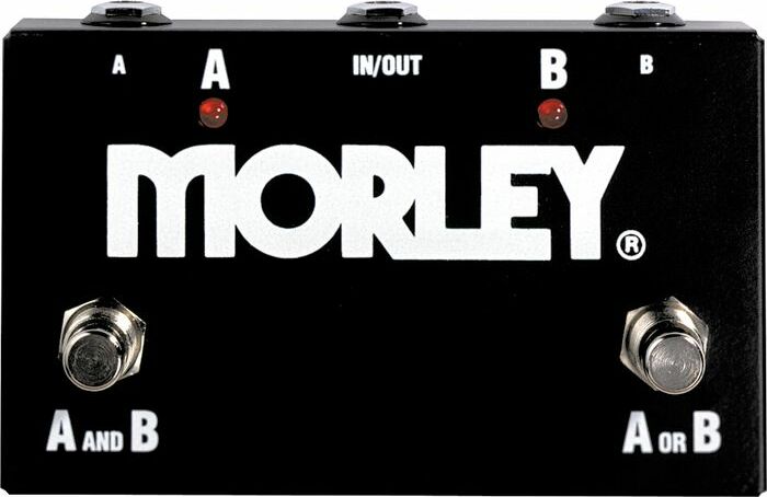 Morley Aby Pour Switcher 1 Guit. 2 Amp. Ou 2 Guit. 1 Amp. - Fußschalter & Sonstige - Main picture