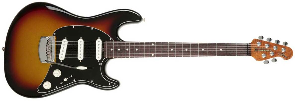 Music Man Cutlass Ht Sss 3s Trem Rw +housse - Showtime - E-Gitarre in Str-Form - Main picture