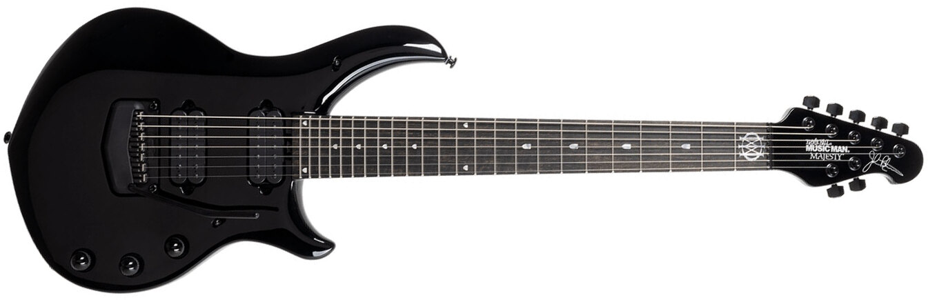 Music Man John Petrucci Majesty 7c Signature 2h Dimarzio Piezo Trem Eb +etui - Dark Side - Signature-E-Gitarre - Main picture