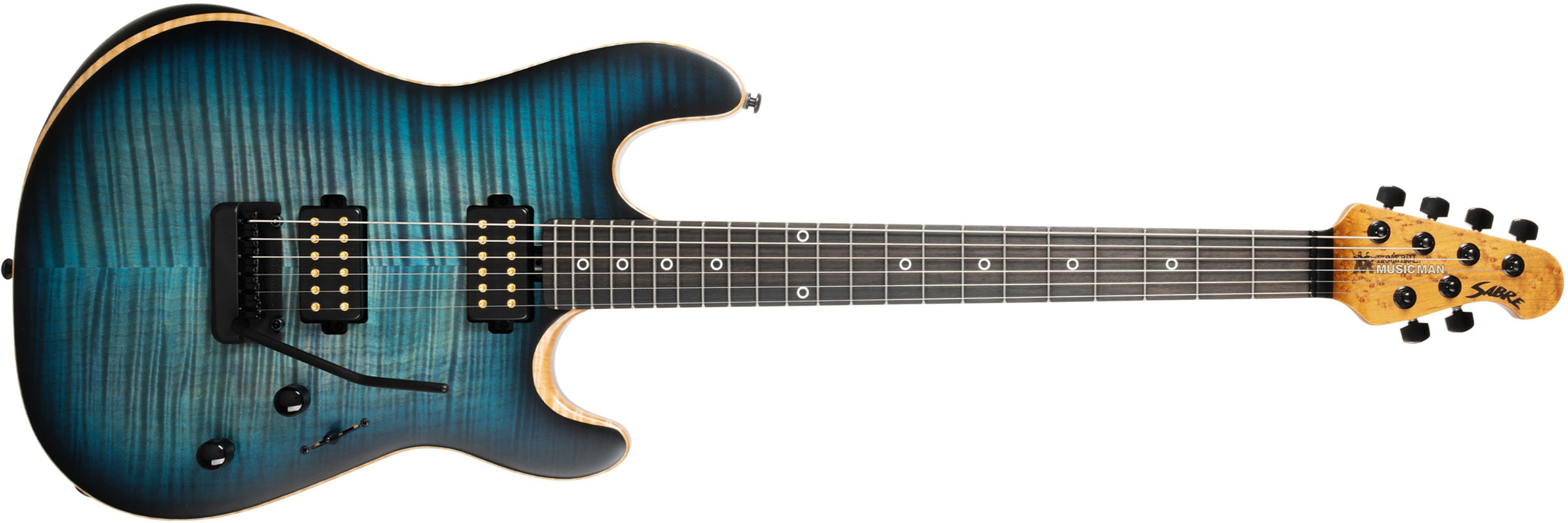 Music Man Rabea Massad Sabre Signature 2h Trem Eb - Carian Burst - Signature-E-Gitarre - Main picture