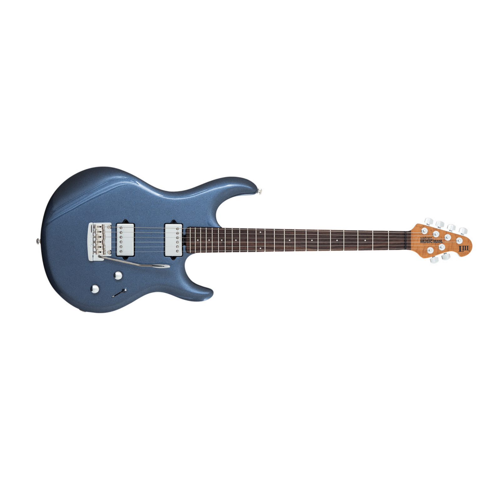 Music Man Steve Lukather Iii 3 Signature Hss Trem Rw - Bodhi Blue - E-Gitarre in Str-Form - Main picture