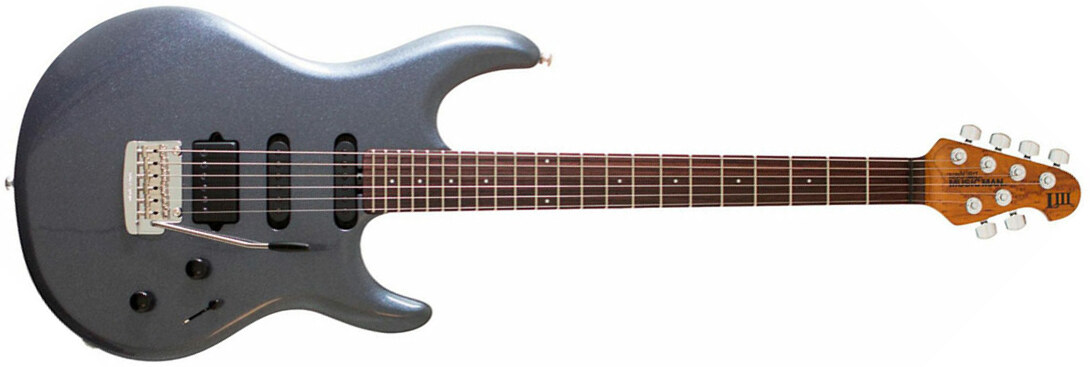 Music Man Steve Lukather Luke Iii 3 Hss Signature Trem Rw - Bodhi Blue - E-Gitarre in Str-Form - Main picture