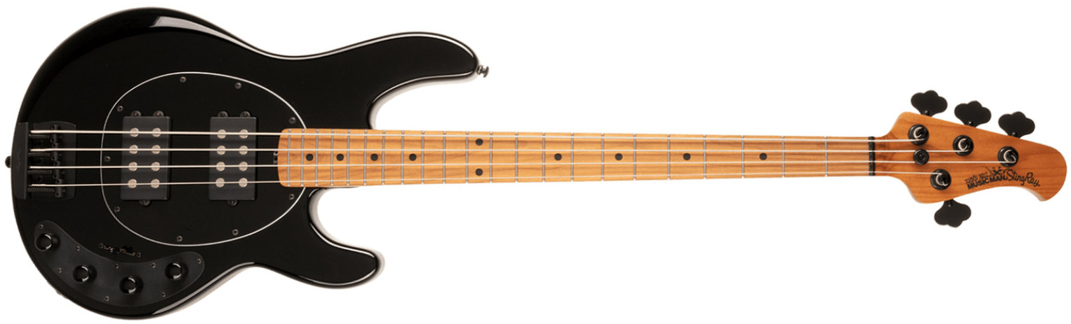 Music Man Stingray Special 2h 2020 Active Mn - Black - Solidbody E-bass - Main picture