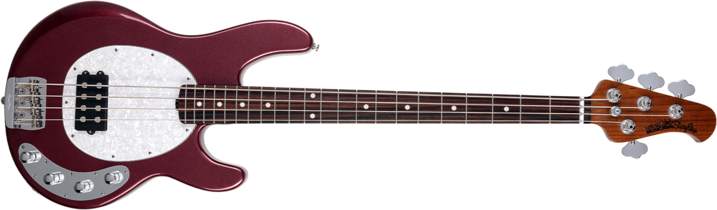Music Man Stingray Special H 2020 Active Rw - Maroon Mist - Solidbody E-bass - Main picture