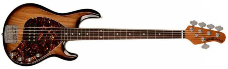 Music Man Stingray Special H 5c Active Rw +housse - Burnt Ends - Solidbody E-bass - Main picture