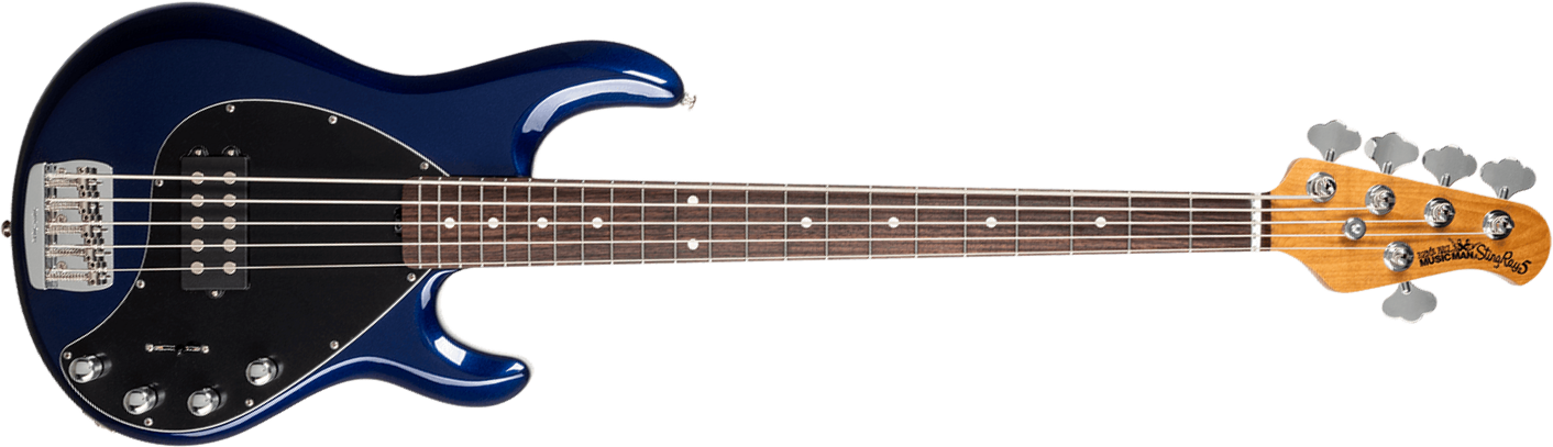 Music Man Stingray Special H 5c Active Rw +housse - Butane Blue - Solidbody E-bass - Main picture