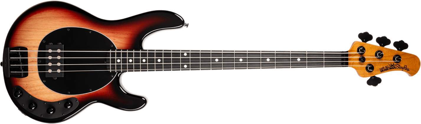Music Man Stingray Special H Active Eb +housse - Faded Vintage Sunburst - Solidbody E-bass - Main picture