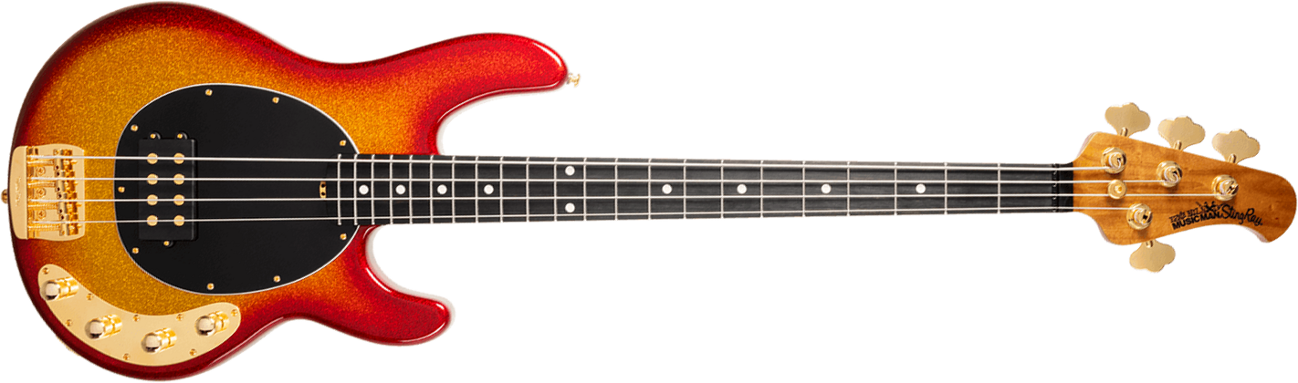 Music Man Stingray Special H Active Eb +housse - Cherry Punch - Solidbody E-bass - Main picture