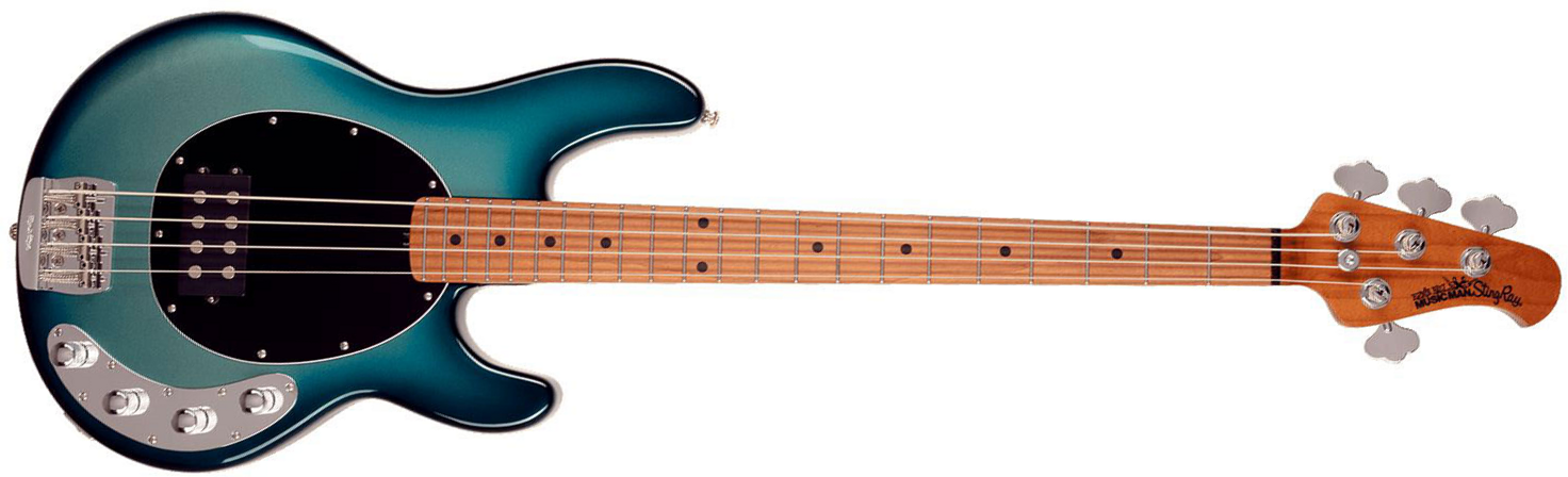 Music Man Stingray Special H Active Mn - Frost Green Pearl - Solidbody E-bass - Main picture