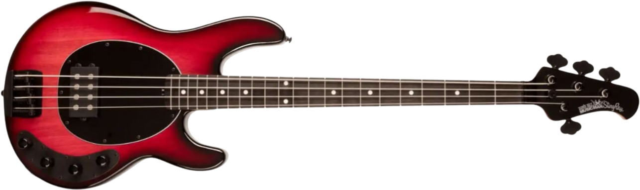 Music Man Stingray Special H Active Mn +etui - Raspberry Burst - Solidbody E-bass - Main picture