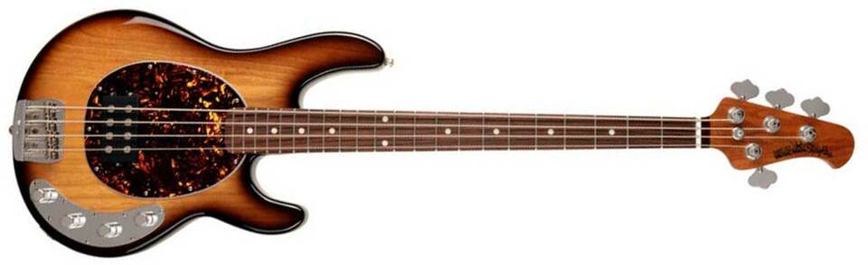 Music Man Stingray Special H Active Rw +housse - Burnt Ends - Solidbody E-bass - Main picture