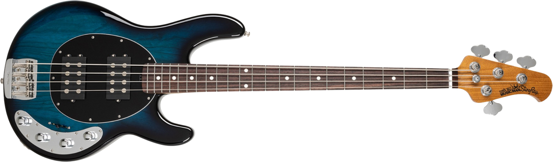 Music Man Stingray Special Hh Active Rw +etui - Pacific Blue Burst - Solidbody E-bass - Main picture
