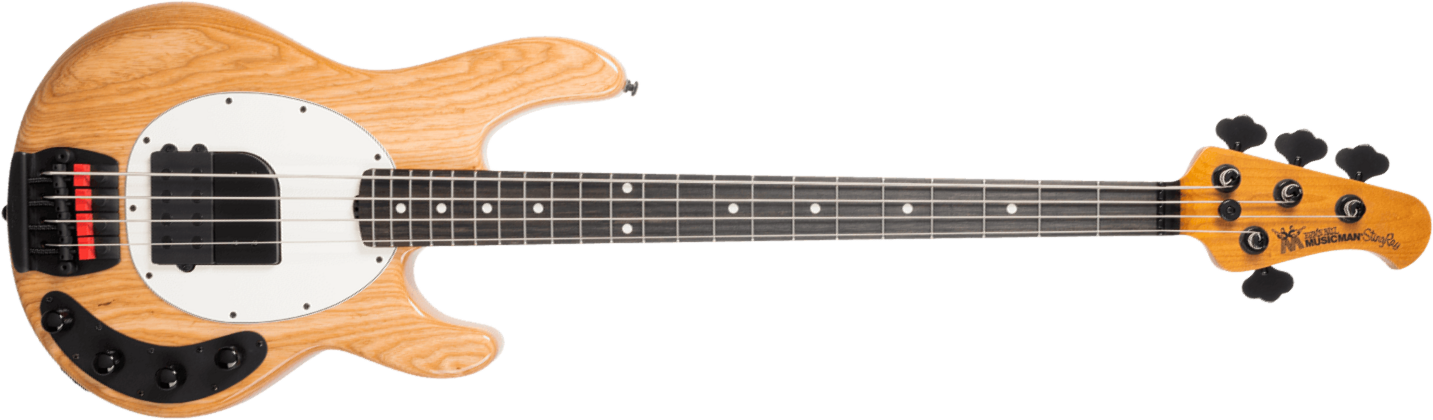 Music Man Tim Commerford Stingray Bass Active Signature Eb - Natural Gloss - Solidbody E-bass - Main picture