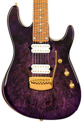 7-saitige e-gitarre Music man Jason Richardson 7-string Cutlass - Majora purple
