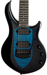 7-saitige e-gitarre Music man John Petrucci Majesty 7 - Okelani blue