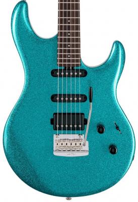 Solidbody e-gitarre Music man Steve Lukather Luke III HSS - Ocean sparkle