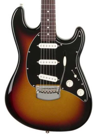E-gitarre in str-form Music man Cutlass HT SSS (RW) +Gig Bag - Showtime