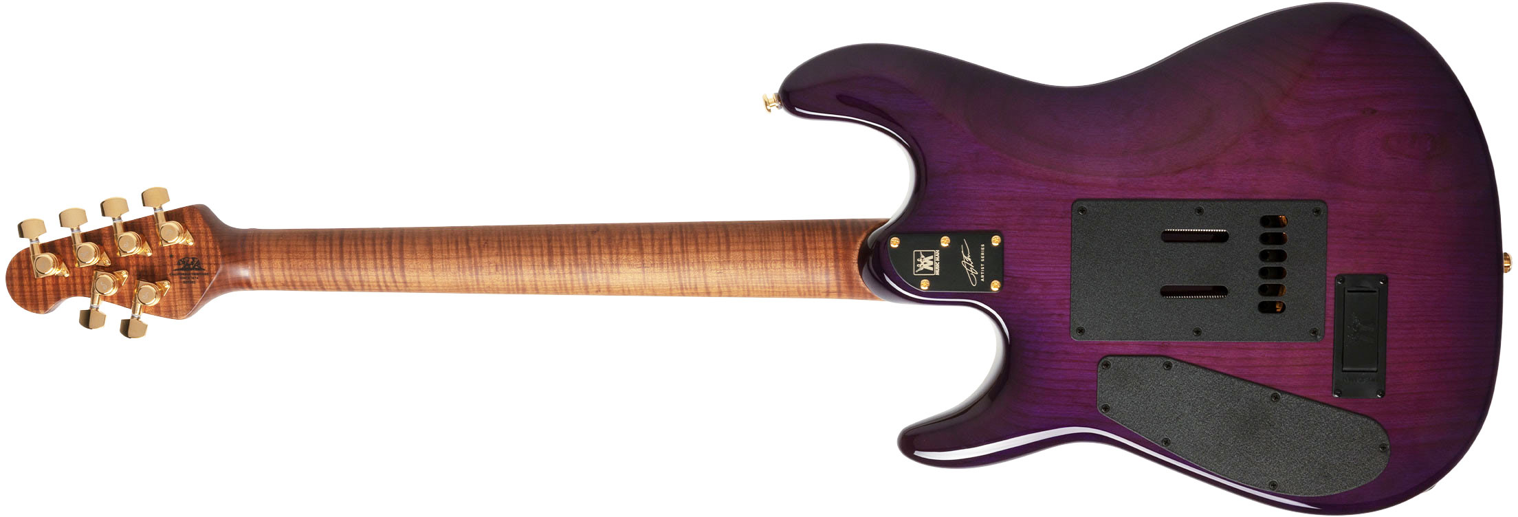 Music Man Jason Richardson 6 Cutlass Signature 6c 2h Trem Mn - Majora Purple - E-Gitarre in Str-Form - Variation 1