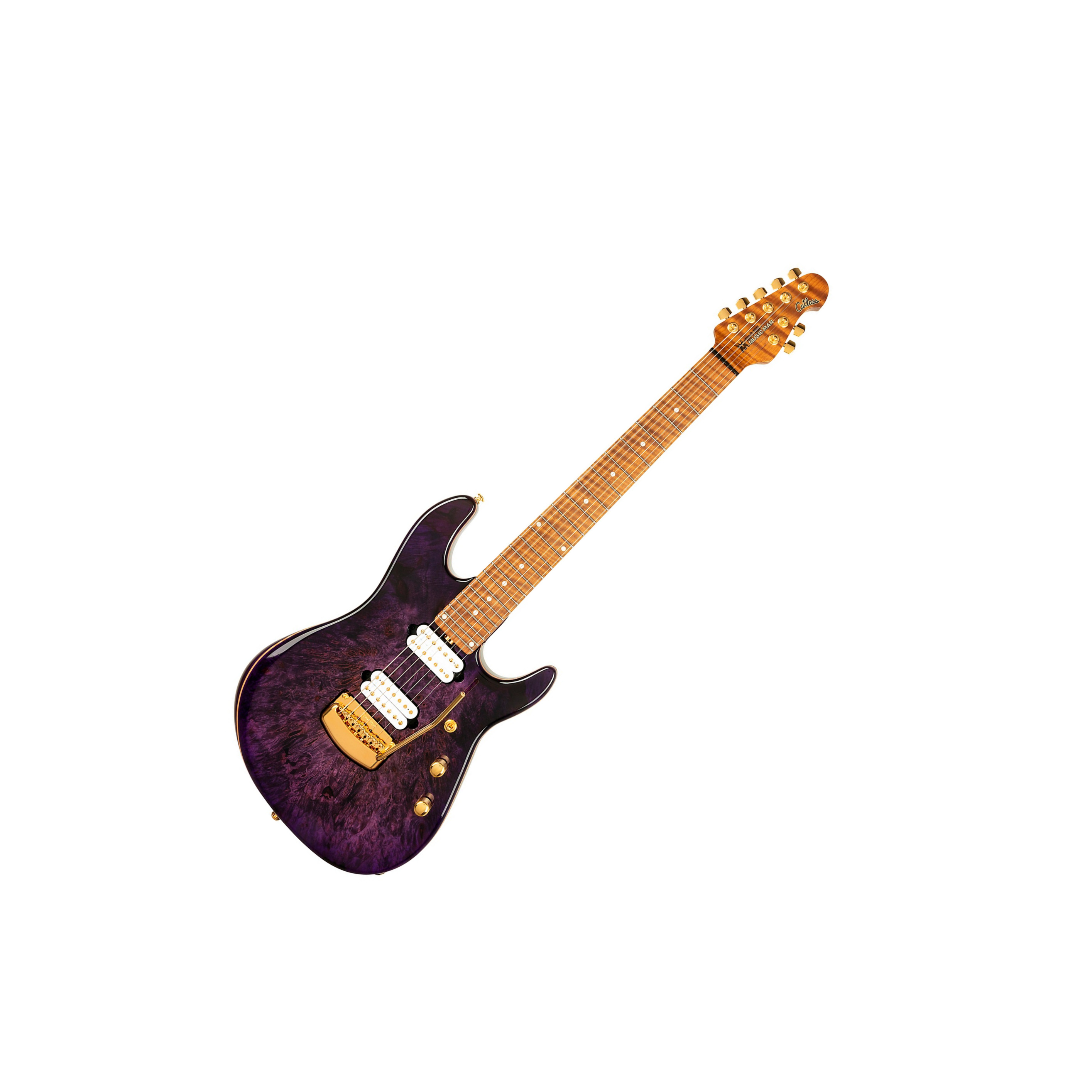Music Man Jason Richardson7 Cutlass Signature 7c 2h Trem Mn - Majora Purple - 7-saitige E-Gitarre - Variation 1