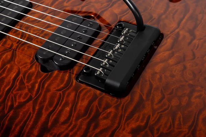 Music Man John Petrucci Jp15 Signature 2h Dimarzio Piezo Trem Mn +housse - Amber Waves Quilt - Signature-E-Gitarre - Variation 2