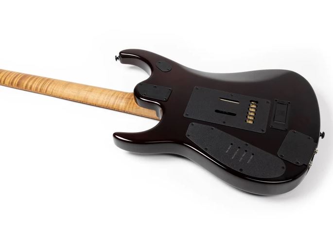 Music Man John Petrucci Jp15 Signature 2h Dimarzio Piezo Trem Mn +housse - Amber Waves Quilt - Signature-E-Gitarre - Variation 3