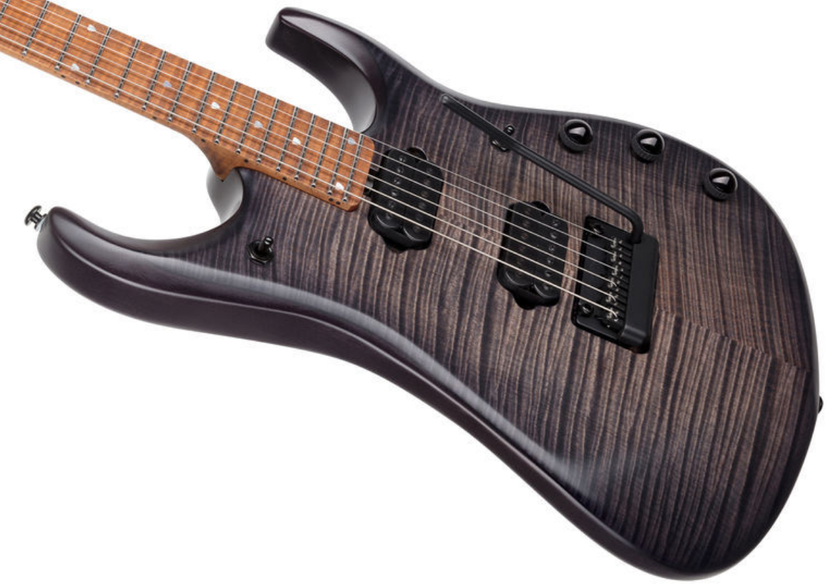 Music Man John Petrucci Jp15 Signature Hh Dimarzio Piezo Trem Mn - Flame Trans Black Burst - E-Gitarre aus Metall - Variation 3