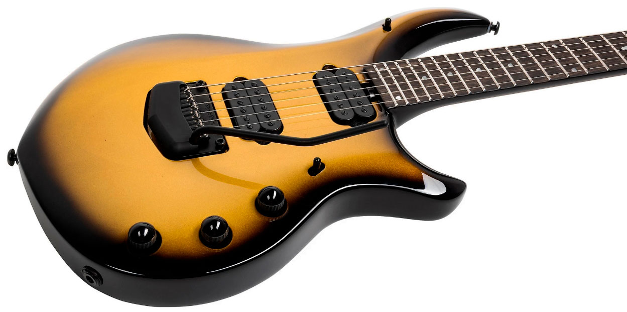 Music Man John Petrucci Majesty 6 Signature 2h Dimarzio Piezo Trem Eb +etui - Gold Eclipse - Signature-E-Gitarre - Variation 2