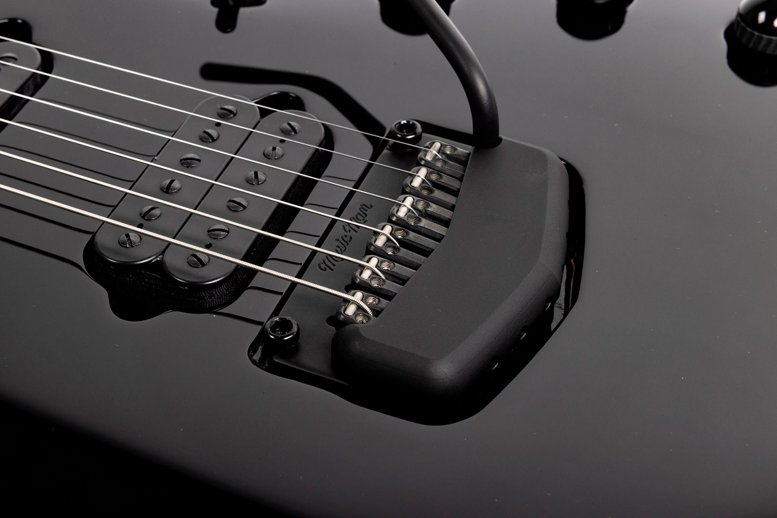Music Man John Petrucci Majesty 6 Signature 2h Dimarzio Piezo Trem Eb +etui - Dark Side - Signature-E-Gitarre - Variation 3