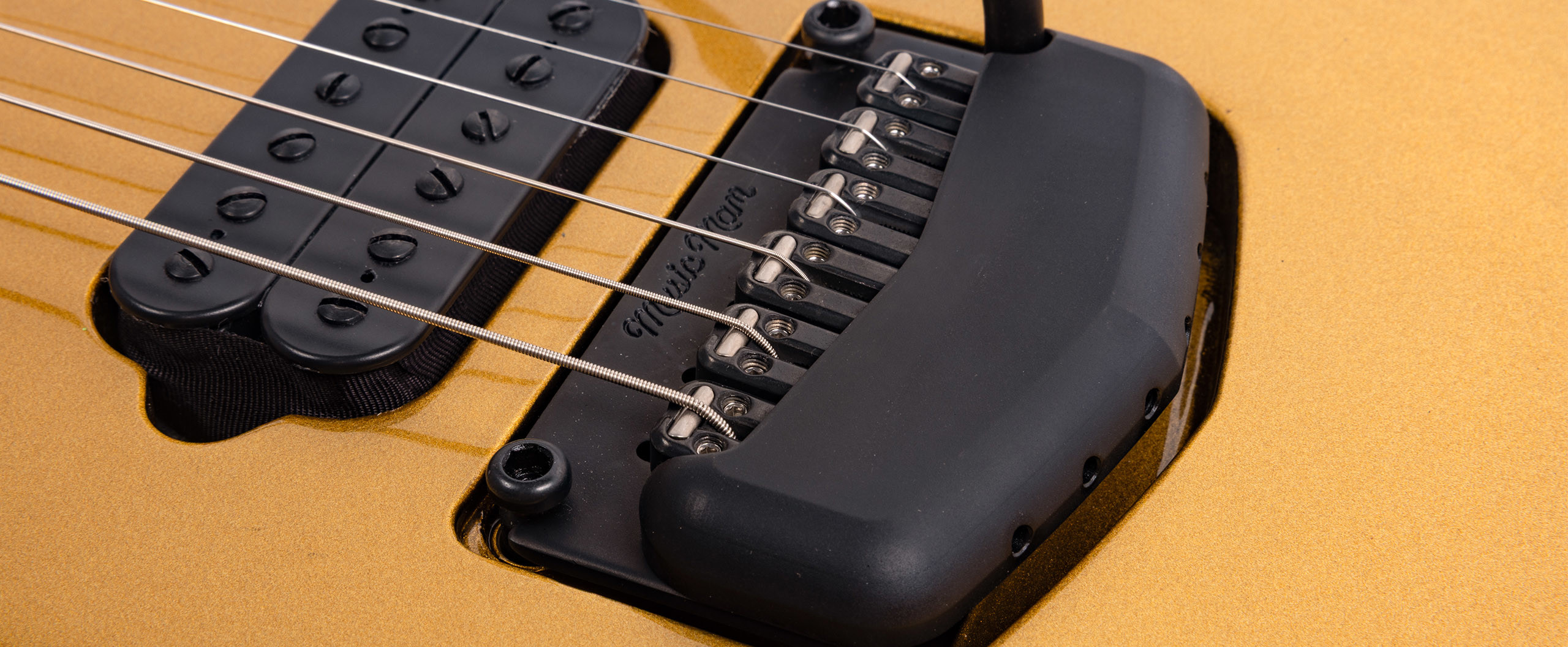 Music Man John Petrucci Majesty 6 Signature 2h Dimarzio Piezo Trem Eb +etui - Gold Eclipse - Signature-E-Gitarre - Variation 4