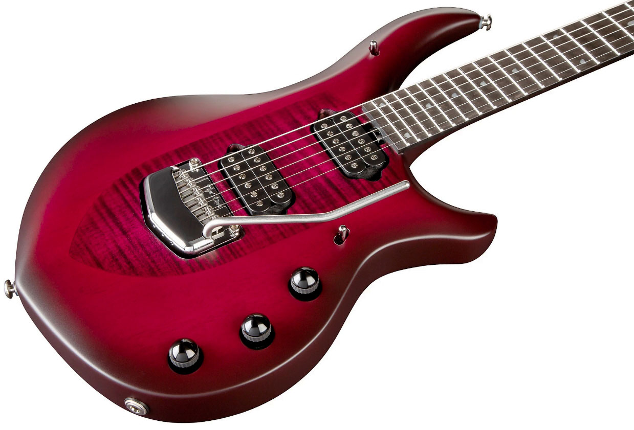 Music Man John Petrucci Majesty 6 Signature 2h Dimarzio Piezo Trem Eb +housse - Amaranth - Signature-E-Gitarre - Variation 2