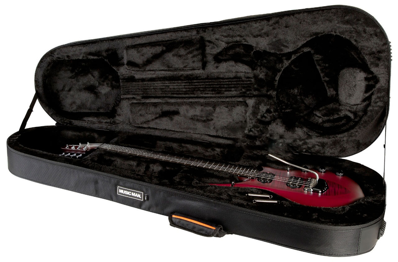 Music Man John Petrucci Majesty 6 Signature 2h Dimarzio Piezo Trem Eb +housse - Amaranth - Signature-E-Gitarre - Variation 5