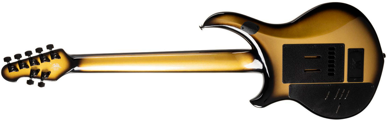 Music Man John Petrucci Majesty 7c Signature 2h Dimarzio Piezo Trem Eb +etui - Gold Eclipse - Signature-E-Gitarre - Variation 3