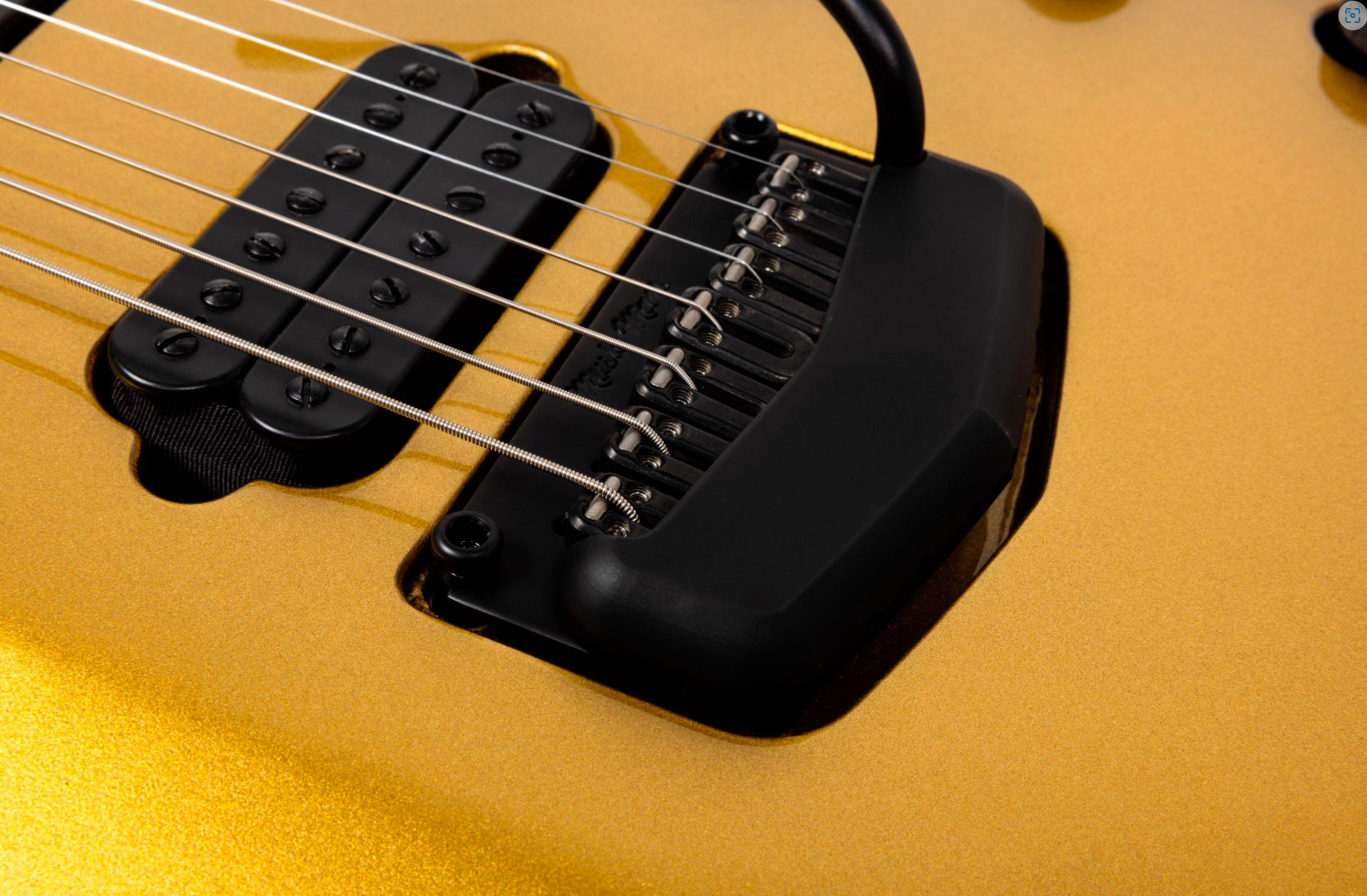 Music Man John Petrucci Majesty 7c Signature 2h Dimarzio Piezo Trem Eb +etui - Gold Eclipse - Signature-E-Gitarre - Variation 7