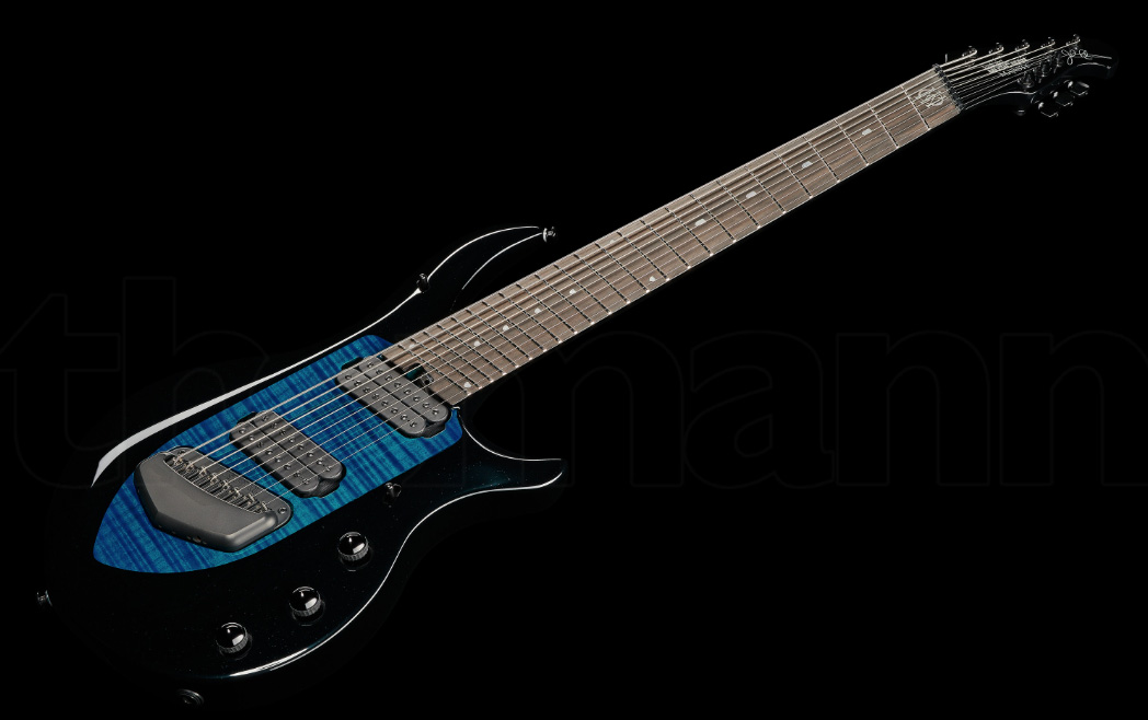 Music Man John Petrucci Majesty 8c Signature 2h Dimarzio Piezo Ht Eb - Okelani Blue - 8- und 9-saitige E-Gitarre - Variation 2