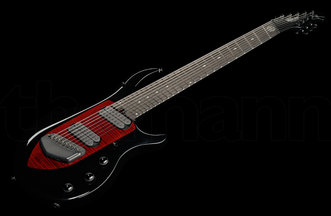 Music Man John Petrucci Majesty 8c Signature 2h Dimarzio Piezo Ht Eb - Sanguine Red - 8- und 9-saitige E-Gitarre - Variation 2