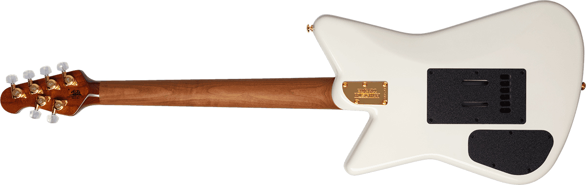Music Man Mariposa Hh Trem Eb - Imperial White - Signature-E-Gitarre - Variation 2