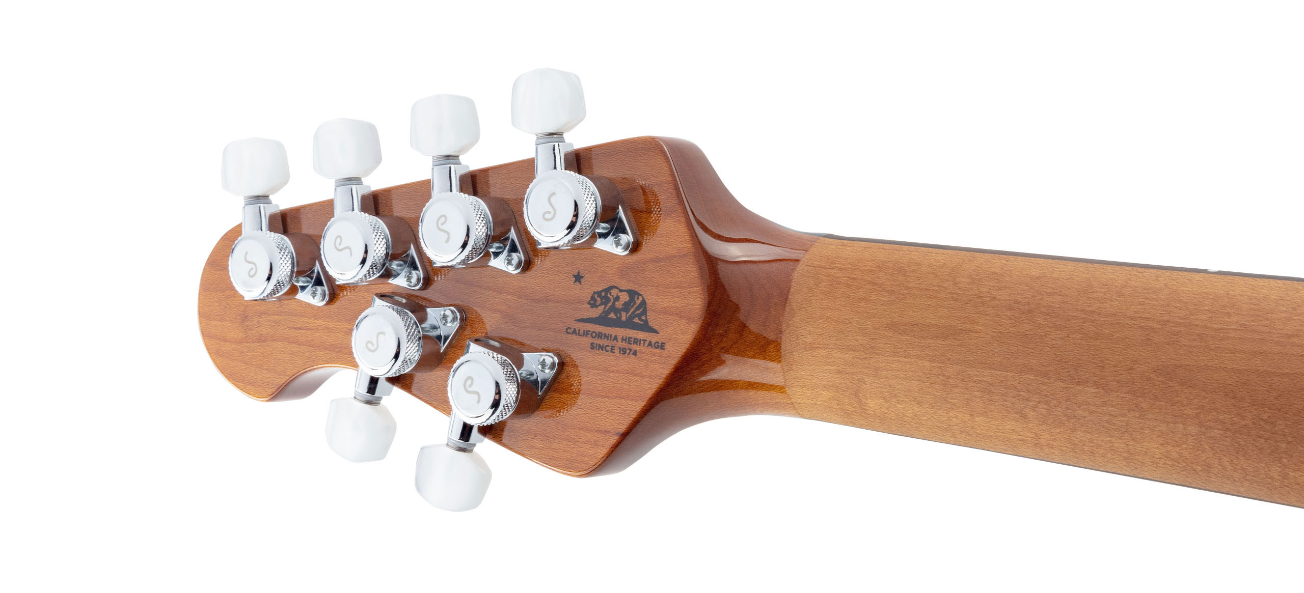 Music Man Mariposa Hh Trem Eb - Imperial White - Signature-E-Gitarre - Variation 3