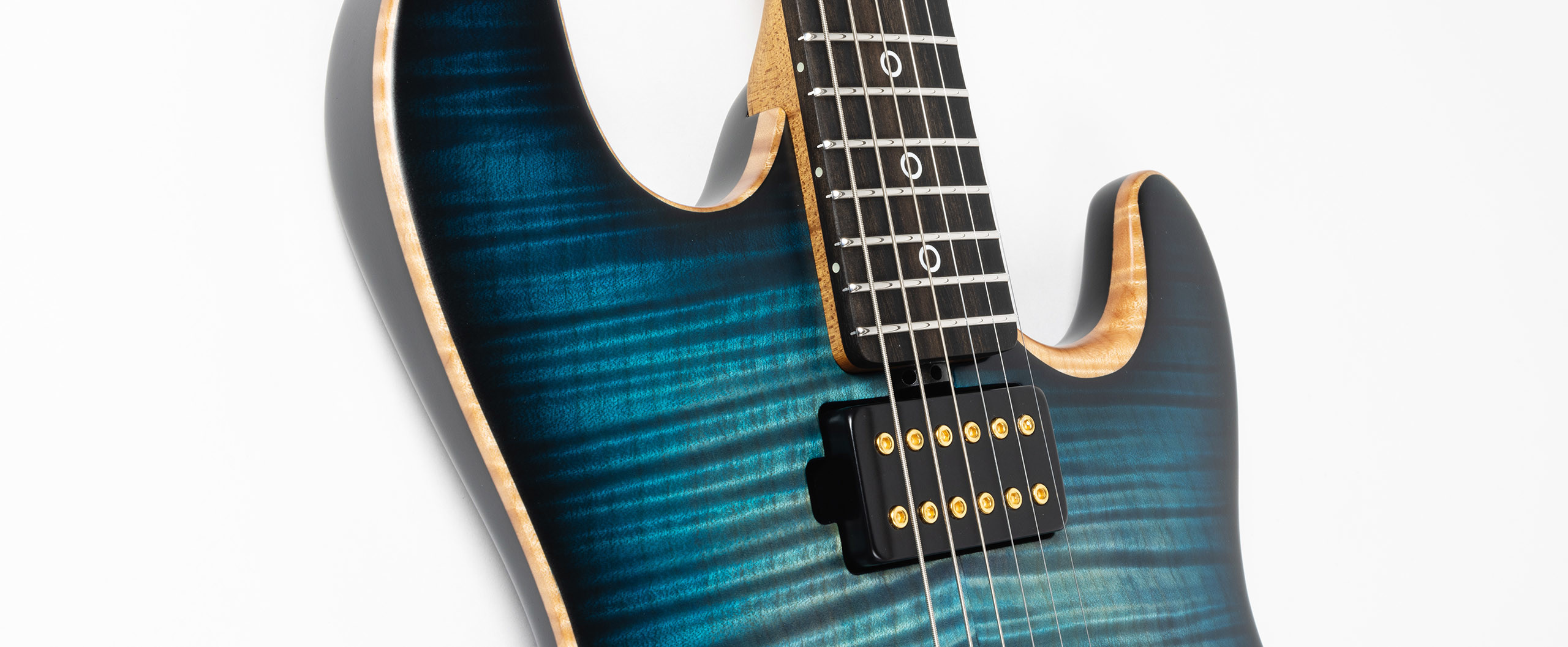Music Man Rabea Massad Sabre Signature 2h Trem Eb - Carian Burst - Signature-E-Gitarre - Variation 4